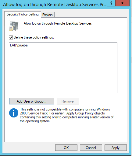 security policy