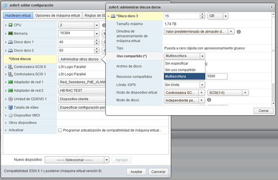 multishare oracle