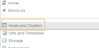 hosts and cluster